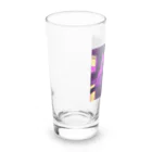 jujumarucatのROCKYCAT　くつろぐ Long Sized Water Glass :left