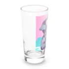 hachicoooのちょい悪ゾウ Long Sized Water Glass :left