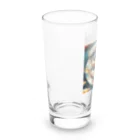 happiness_shopの粗食が一番 Long Sized Water Glass :left