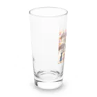 117hibikiのワンニャンファミリー🐾 Long Sized Water Glass :left