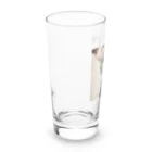 hono想(そう)イタグレ日記の笑顔のイタリアングレーハウンド Long Sized Water Glass :left