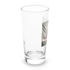 KKaの居眠りニャンコ Long Sized Water Glass :left