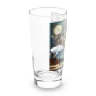 hirokikojimaの自分の内面と向き合っている紳士 Long Sized Water Glass :left