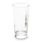 ura3_の麦わら帽子の女の子 Long Sized Water Glass :left