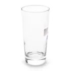 HaruMの「なぁに？」な青い鳥 Long Sized Water Glass :left