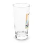 my82の車とこねこ Long Sized Water Glass :left