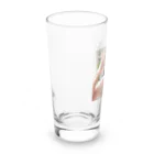 otobokemama06の爽やかな笑顔に元気いっぱい Long Sized Water Glass :left