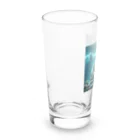 MYoshiの海中でピアノを弾く白熊 Long Sized Water Glass :left