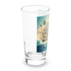 nyonsunの宝箱の動物達の楽園物語 Long Sized Water Glass :left