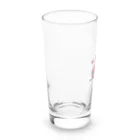 ハチ-8のマカロン　カラフル Long Sized Water Glass :left