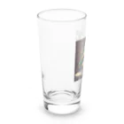 supportの可愛い金運上昇竜 Long Sized Water Glass :left