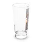 AI美女の館の魅力的な外国人女性 Long Sized Water Glass :left