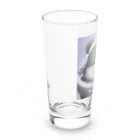 くま好きのおみせ🧸🌷︎のふわふわくまさん Long Sized Water Glass :left