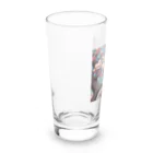 ウェブエンパイアの桜と雀（Cherry blossom & sparrow)  01 Long Sized Water Glass :left