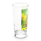 kjhtyuのおさる Long Sized Water Glass :left