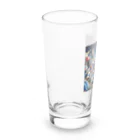 不思議なくうかんの高次元の複雑性が漂う幻想的なイメージ Long Sized Water Glass :left