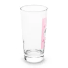 MIe-styleのみぃにゃんハートに囲まれて Long Sized Water Glass :left