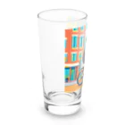 毎日の生活に、ほっこり笑顔と幸せを✨のMr.パンダライダー Long Sized Water Glass :left