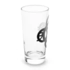 『NG （Niche・Gate）』ニッチゲート-- IN SUZURIの吾唯足知(われただたりるをしる)黒マークのみ Long Sized Water Glass :left