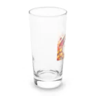 nekodoragonのおやすみ！猫ドラゴン　背景透過ver Long Sized Water Glass :left