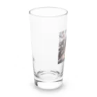 AQUAMETAVERSEの桜の花の中かで、、女性　なでしこ1478 Long Sized Water Glass :left