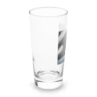 feliceの毛布の下に隠れている猫 Long Sized Water Glass :left