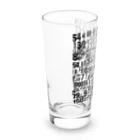 MEGROOVEの数字アート Long Sized Water Glass :left