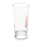 「動物ミリ屋」の桜奇麗やんいいやん Long Sized Water Glass :left