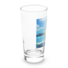 marron storeのハギ好き Long Sized Water Glass :left