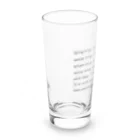 B Sideのるろうに剣心 比古清十郎 名言アイテム Long Sized Water Glass :left