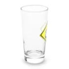 にゃんこ王子のにゃんこ王子 パンダ標識 Long Sized Water Glass :left