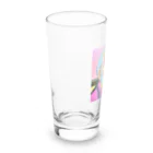 みんとの陽気なサングラスおじさん Long Sized Water Glass :left