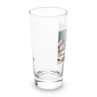 チワワ愛好家ショップのチワワと一緒に楽しむアフタヌーンティータイム！ Long Sized Water Glass :left