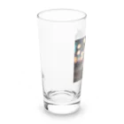 hiroaki75の何か考えているようで何も考えてない猫 Long Sized Water Glass :left