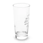 オノマトピアの数学時計（理系デザイン） Long Sized Water Glass :left