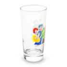 Hadakapants（はだかぱんつ）のファミリー Long Sized Water Glass :left