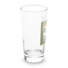 柴犬大好きマンのかわいい柴犬　赤毛 Long Sized Water Glass :left