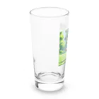 マニーのわんちゃんグッズのドット絵わんちゃん！ Long Sized Water Glass :left