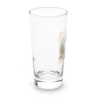 keikei5の知的なトイプードルがお勉強中！ Long Sized Water Glass :left