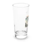 ヨーカズのバイク女子サキ Long Sized Water Glass :left