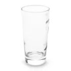 着る文字屋の盲人 Long Sized Water Glass :left