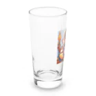 ganeshaの人々を励ますガネーシャ Long Sized Water Glass :left