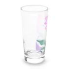 RetrowaveFlowerのRetrowaveFlower-スイートピー- Long Sized Water Glass :left