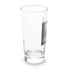 animalsの神秘的な猫 Long Sized Water Glass :left