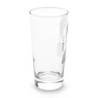 B-catのだじゃれ偉人シリーズ「カミュ」 Long Sized Water Glass :left