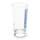 おはよう♥レオとニコの不思議のうささん Long Sized Water Glass :left