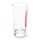 お絵かき屋さんの「油そば」の赤ちょうちん（赤提灯） Long Sized Water Glass :left