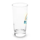 juten8のサメのサーフィン Long Sized Water Glass :left