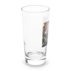 fumi_sportsの絵画人、ゴリラ Long Sized Water Glass :left