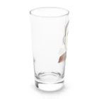 B-catのだじゃれ偉人シリーズ「ガガーリン」 Long Sized Water Glass :left